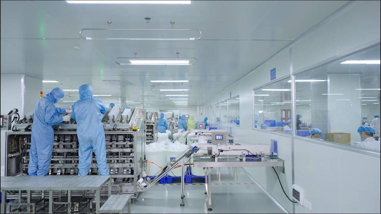 SEYE GMPC-certified clean room production line